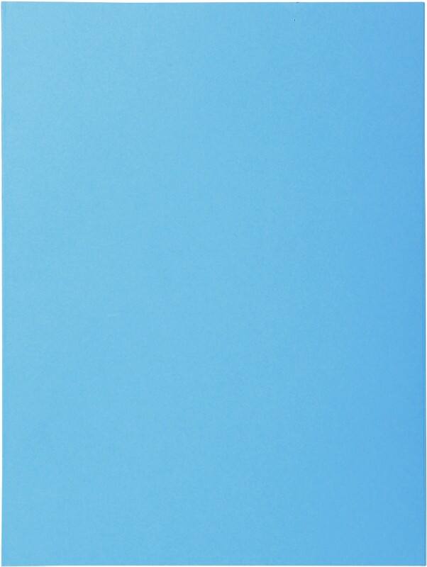 Exacompta Super Aktendeckel A4 Blau Pappkarton 160 g/m² 500 Stück