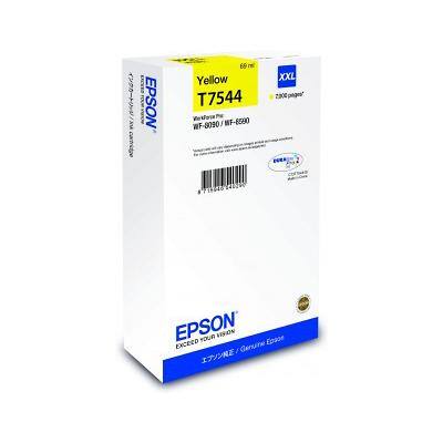 Epson T7544 XXL Original Tintenpatrone C13T754440 Gelb