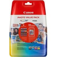 Canon 4540B017 Original Tintenpatrone 4540B017 Schwarz, cyan, magenta, gelb 4 Stück Multipack