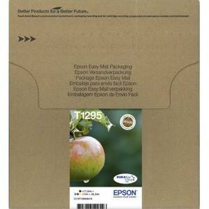Epson T1295 Original Tintenpatrone C13T12954511 Schwarz, Cyan, Magenta, Gelb Multipack 2 Stück