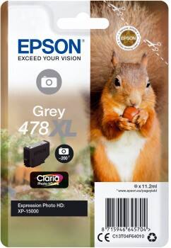 Epson 478XL Original Tintenpatrone C13T04F64010 Grau