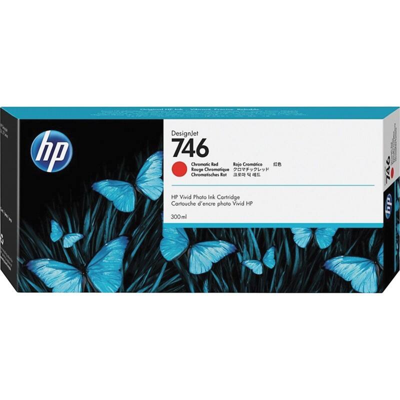 HP 746 Original Tintenpatrone P2V81A Rot