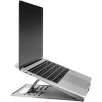 Kensington SmartFit Easy Riser Go Ergonomischer Laptopständer K50421EU Tragbar Bis zu 14" Grau