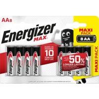 Energizer AA Alkali-Batterien Max LR6 1,5 V 8 Stück