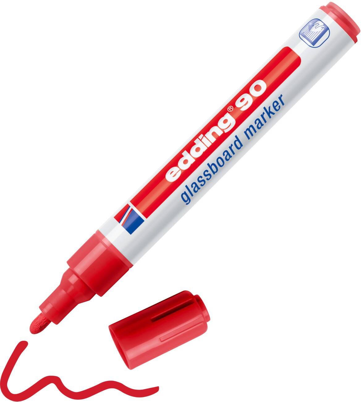 edding E90 GlassBoard Marker Rot