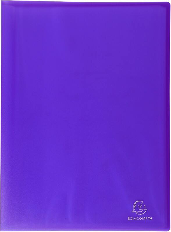 Exacompta Präsentationsmappe Chromaline 85366E Lila Polypropylen 12 Stück