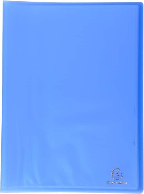Exacompta Präsentationsmappe Chromaline 85362E Blau Polypropylen 12 Stück