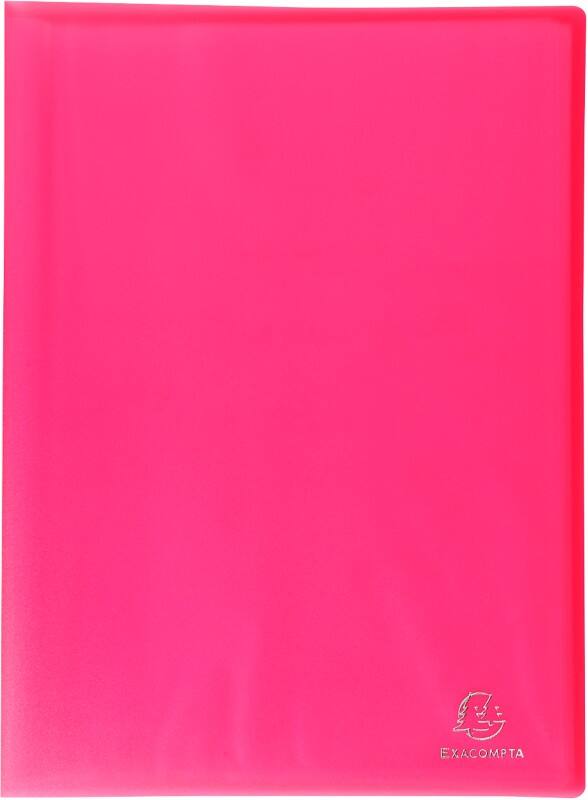 Exacompta Präsentationsmappe Chromaline 85365E Rot Polypropylen 12 Stück