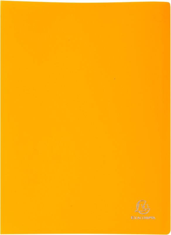 Exacompta Präsentationsmappe Opak 8539E Gelb Polypropylen 15 Stück