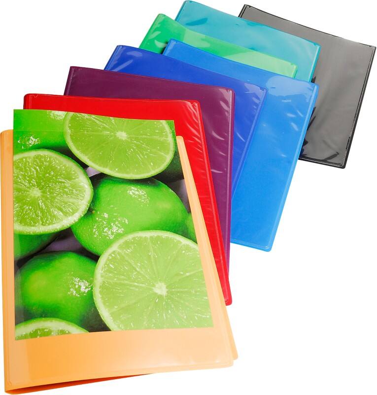 Exacompta Präsentationsmappe Kreacover 5720E Farbig Sortiert Polypropylen 20 Stück