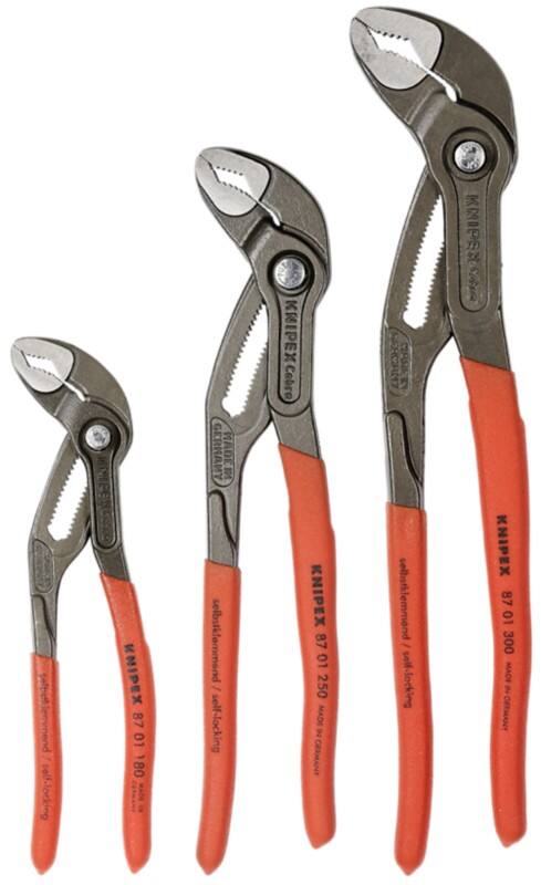 Knipex Zangen-Set 00 20 09 V02 Gummi, Metall