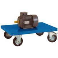 Manuflex Plattformwagen TRANSOMOBIL Brillantblau 540 x 863 mm