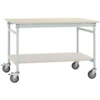 Manuflex Basis Mobiler Beistelltisch UDL 1.250 x 600 x 850 mm