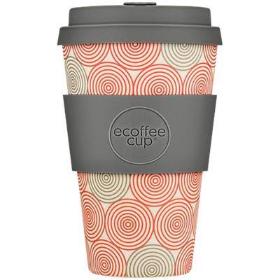 Ecoffee Cup Kaffeebecher Swirl 400 ml Mehrfarbig