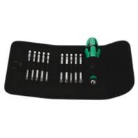 WERA Kraftform Kompakt 41 Falttasche mit 89 mm langen Bits Schraubendreherset 41tlg