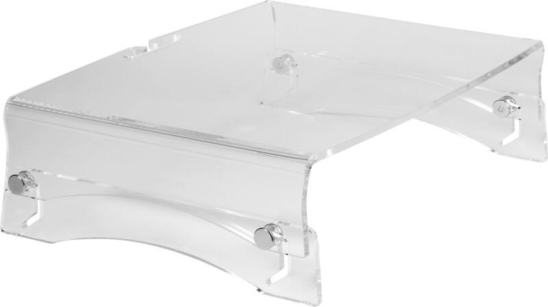 BakkerElkhuizen Monitorständer QRiser 110 Transparent
