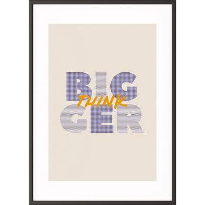 Paperflow Wandbild "Think bigger" 420 x 594 mm
