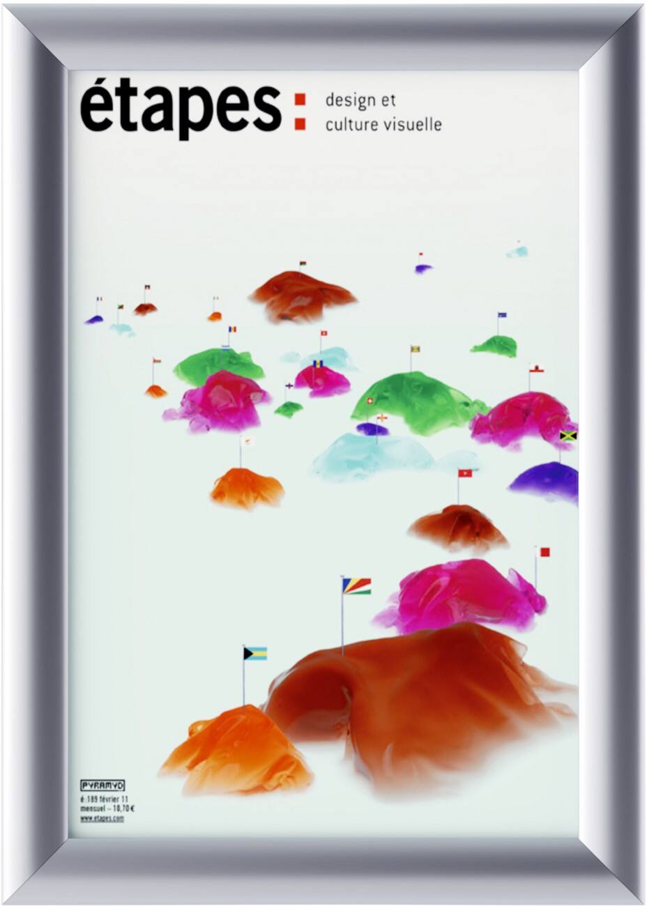 Paperflow Clip-Bilderrahmen DIN A3 6 Stück