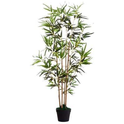Paperflow Künstliche Pflanze Bambus Grün 190 x 190 x 1.600 mm