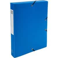 Exacompta Archivboxen 59782E DIN A4 Blau Polypropylen 25 x 33 cm 8 Stück
