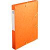 Exacompta Archivboxen 14017H DIN A4 Orange Beschichteter Manila Karton 25 x 33 cm 10 Stück