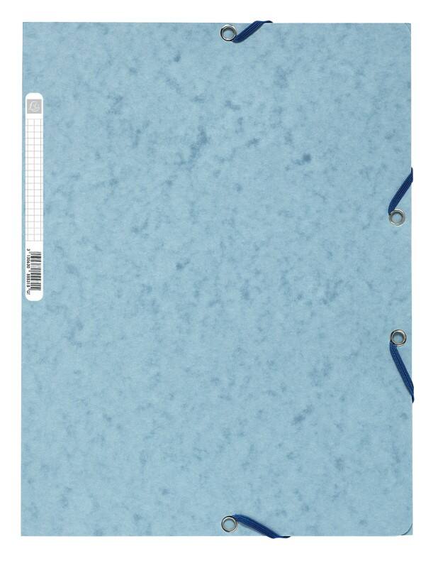 Exacompta Sammelmappe 55531E DIN A4 Grau Beschichteter Manila Karton 24 x 32 cm 25 Stück