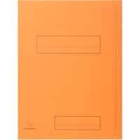 Exacompta Präsentationsmappe 335007E DIN A4 Orange Karton 24 x 32 cm 250 Stück