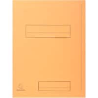 Exacompta Präsentationsmappe 335002E DIN A4 Hellorange Karton 24 x 32 cm 250 Stück