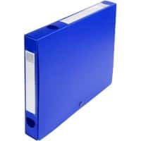 Exacompta Archivschachteln 54632E DIN A4 Blau Polypropylen 2,5 x 24 x 3,3 cm 10 Stück