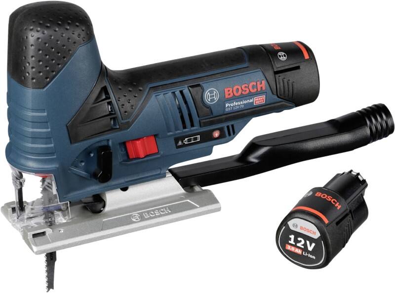 Bosch GST 12V-70 2x 3,0 Ah 12 V Akku-Stichsäge