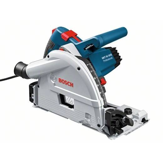 Bosch Handkreissäge GKT 55 GCE Blau, Schwarz