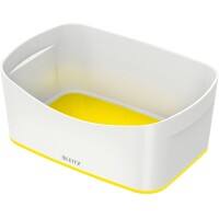 Leitz MyBox WOW Aufbewahrungsschale Weiß, Gelb Kunststoff 24,6 x 16 x 9,8 cm