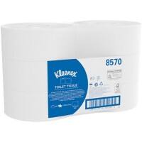 Kleenex Jumbo Recycled Toilettenpapier 2-lagig 8570 6 Rollen à 500 Blatt