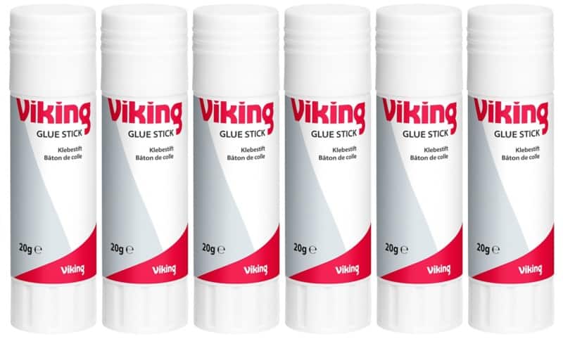 Viking Klebestift Permanent Transparent 20 g