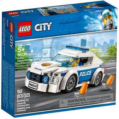 LEGO City Polizeipatrouillenwagen 60239 Bauset 5+ Jahre