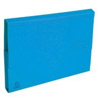 Exacompta Dokumentenmappe 46972E DIN A4 Karton 24 (B) x 32 (H) cm Blau 100 Stück