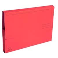 Exacompta Dokumentenmappe 46975E DIN A4 Karton 24,5 (B) x 3 (T) x 32,5 (H) cm Rot 100 Stück