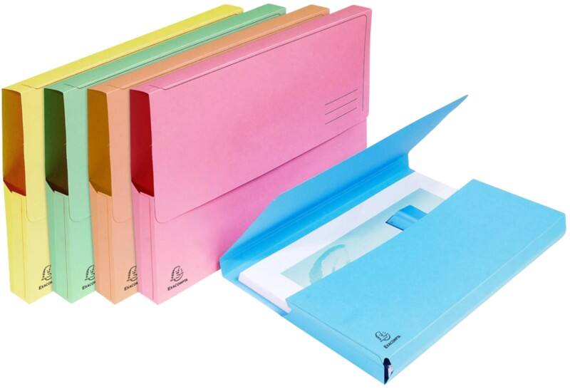 Exacompta Dokumentenmappe 47870E DIN A4 Karton 210 g/m² 24 (B) x 32 (H) cm Farbig sortiert 150 Stück