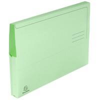 Exacompta Dokumentenmappe 47973E DIN A4 Karton Quer 32,5 (B) x 2,1 (T) x 24,5 (H) cm Grün 180 Stück