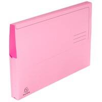 Exacompta Dokumentenmappe 47978E DIN A4 Karton Quer 32,5 (B) x 2,1 (T) x 24,5 (H) cm Rosa 180 Stück