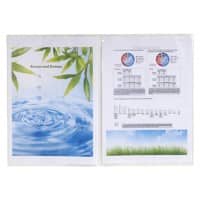 Exacompta Klarsichthülle DIN A4 Transparent PVC (Polyvinylchlorid) 200 Mikron 20 Stück