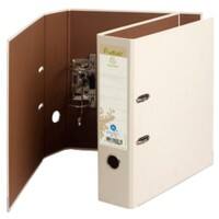 Exacompta Ordner DIN A4 80 mm Creme 2 Ringe 53986SE Pappkarton Hochformat 10 Stück