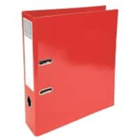 Exacompta Ordner DIN A4 70 mm Rot 2 Ringe 53625E Manilakarton Hochformat 10 Stück