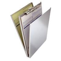 Saunders Klemmbrett Silber DIN A4 22,5 x 32,5 cm