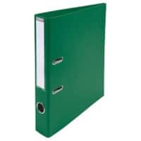 Exacompta PremTouch Ordner DIN A4 50 mm Dunkelgrün 2 Ringe 53553E Pappkarton, PVC (Polyvinylchlorid) Hochformat 10 Stück