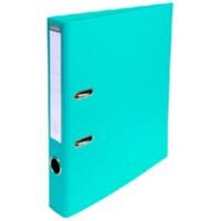 Exacompta PremTouch Ordner DIN A4 50 mm Hellgrün 2 Ringe 53503E Pappkarton, PVC (Polyvinylchlorid) Hochformat 10 Stück