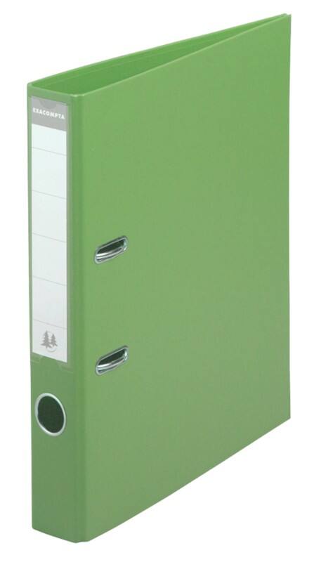 Exacompta PremTouch Schmal Ordner DIN A4 50 mm Anisgrün 2 Ringe 53556E Kunststoff Hochformat  10 Stück