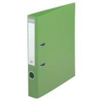 Exacompta PremTouch Ordner DIN A4 50 mm Grün 2 Ringe 53556E Pappkarton, PVC (Polyvinylchlorid) Hochformat 10 Stück