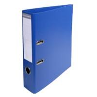 Exacompta PremTouch Ordner DIN A4 70 mm Dunkelblau 2 Ringe 53752E Pappkarton, PVC (Polyvinylchlorid) Hochformat 10 Stück