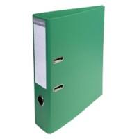 Exacompta PremTouch Ordner DIN A4 70 mm Grün 2 Ringe 53743E Pappkarton, PVC (Polyvinylchlorid) Hochformat 10 Stück
